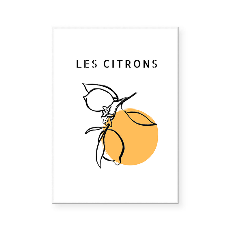 Les Citrons I | Art Print