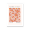 Flower Market | Retro Pink | Art Print