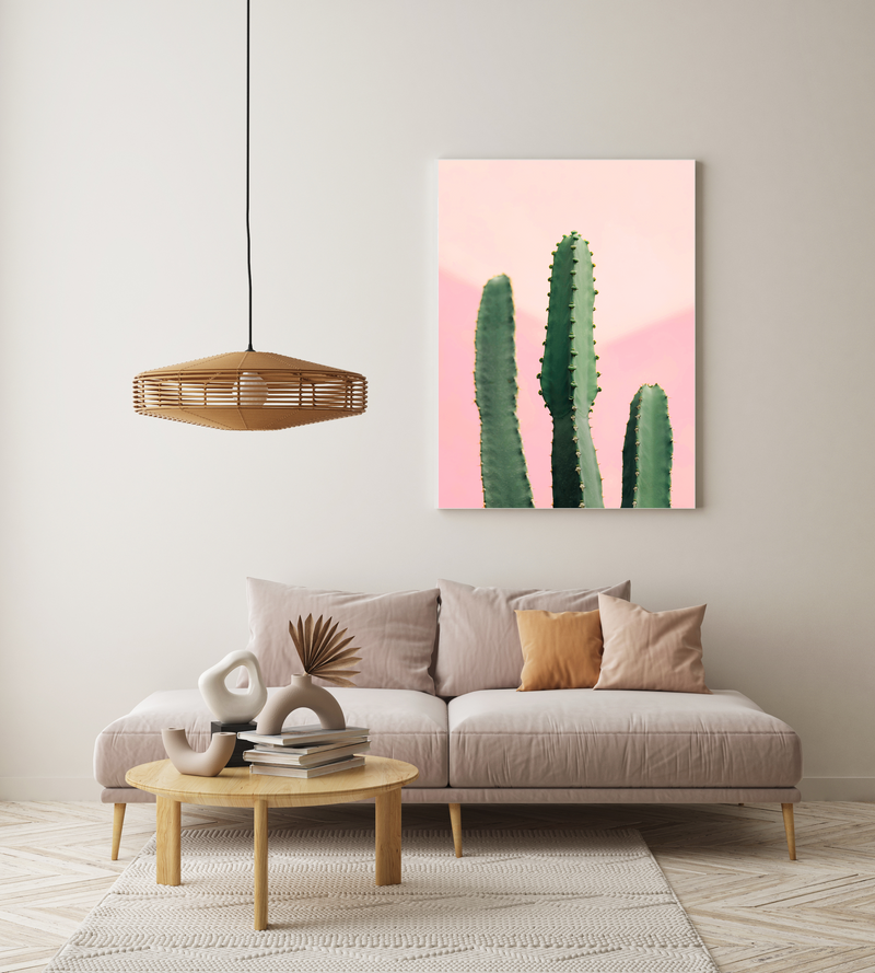 Pink Cactus | Art Print