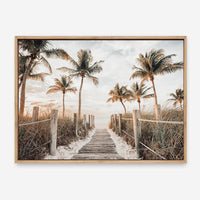 Palm Trees | Florida Keys | Canvas Print