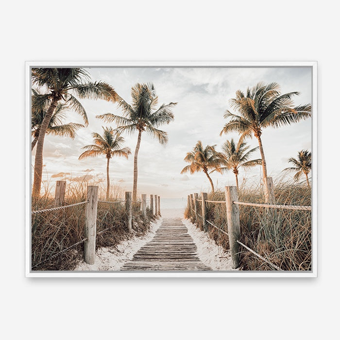 Palm Trees | Florida Keys | Canvas Print