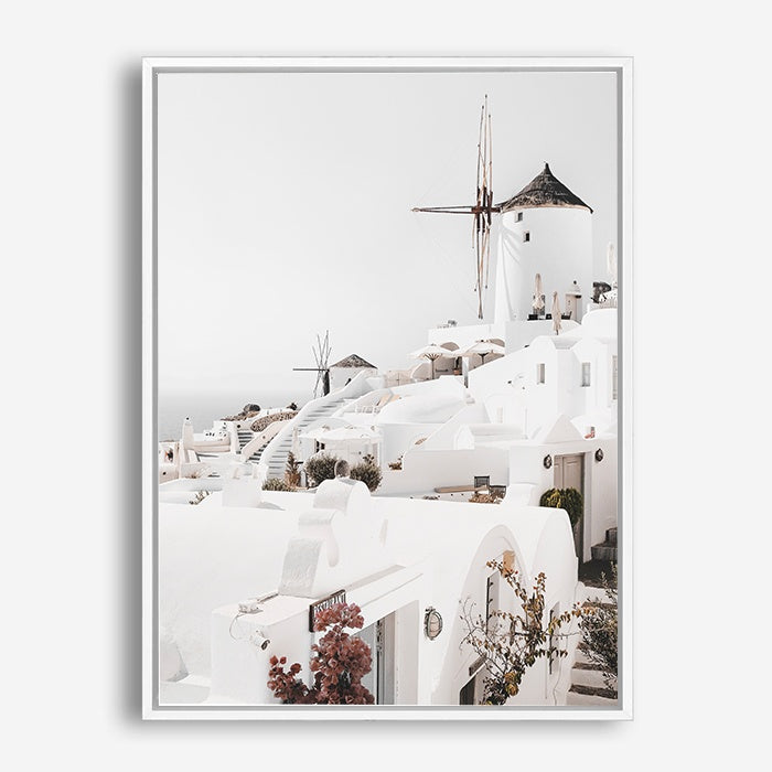 Aiken | Santorini | Canvas Print