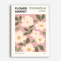 Flower Market | Stockholm | Canvas Print