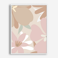 Nude Wildflowers | Canvas Print