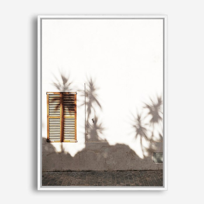 Palm Shadow | Canvas Print