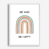 Be Kind Be Happy | Canvas Print