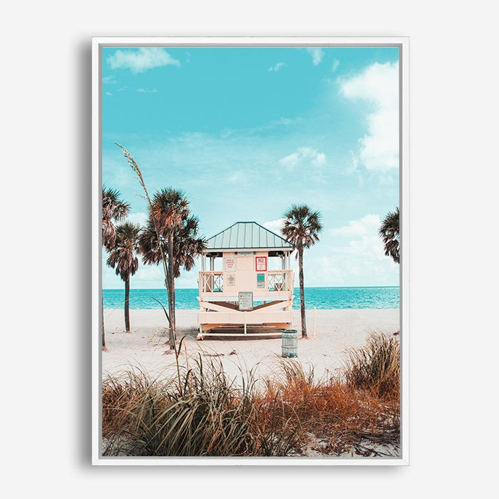 Beach Hut | Canvas Print