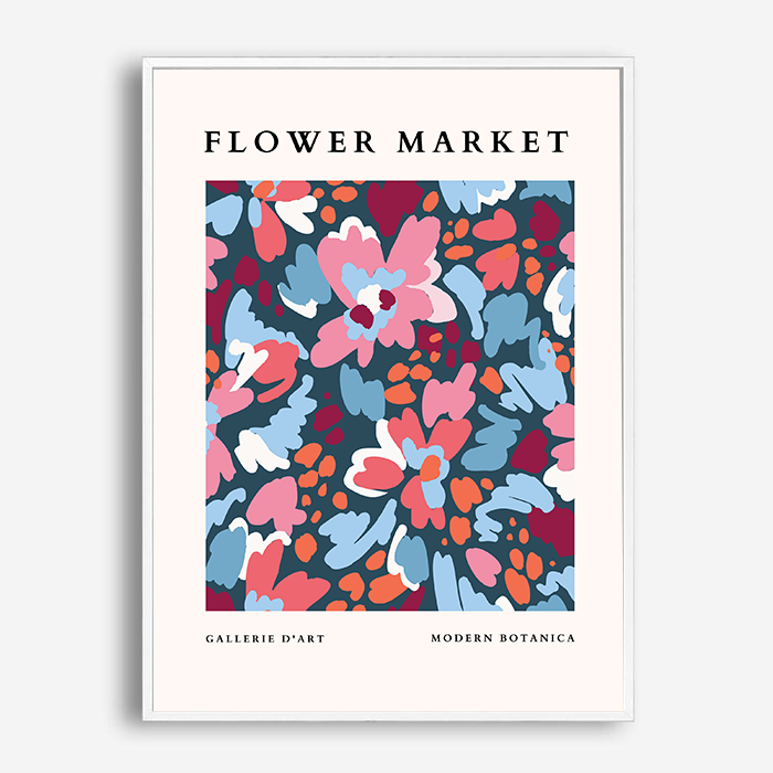 Flower Market I | Canvas Print