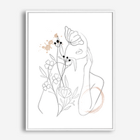 Ailsa | Line Art | Canvas Print