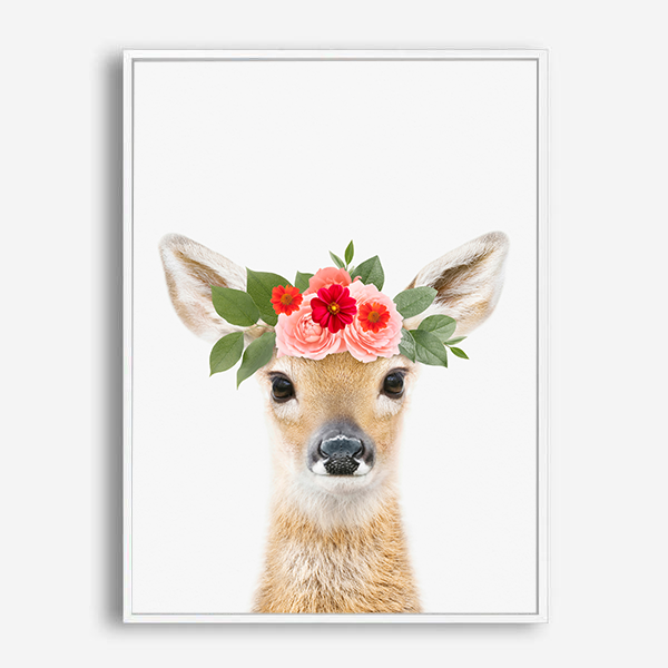 Baby Deer | Canvas Print