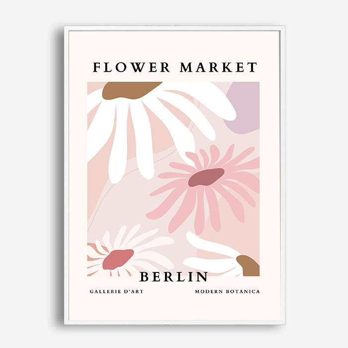 Flower Market | Berlin | Canvas Print