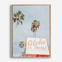 Aloha Hotel | Canvas Print