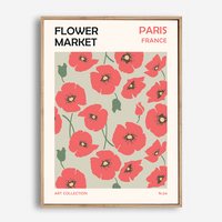 Flower Market | Paris | Canvas Print