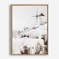 Aiken | Santorini | Canvas Print