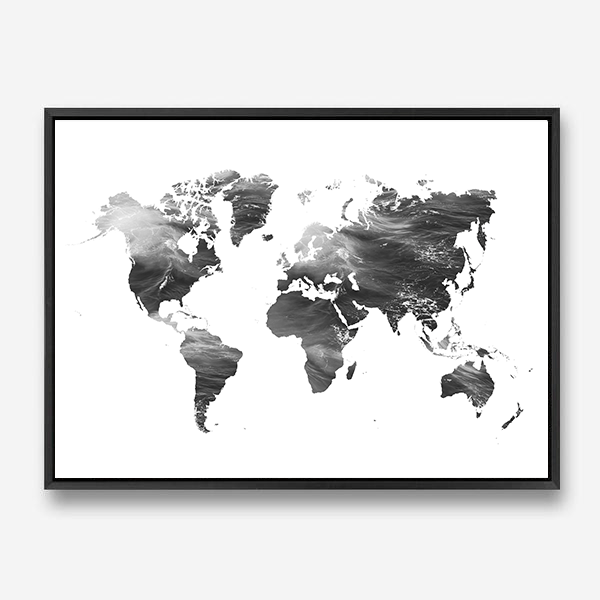 Map Of The World | Canvas Print