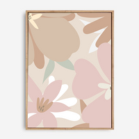Nude Wildflowers | Canvas Print