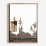 Palm Shadow | Canvas Print