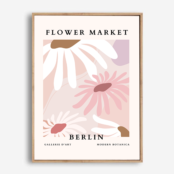 Flower Market | Berlin | Canvas Print