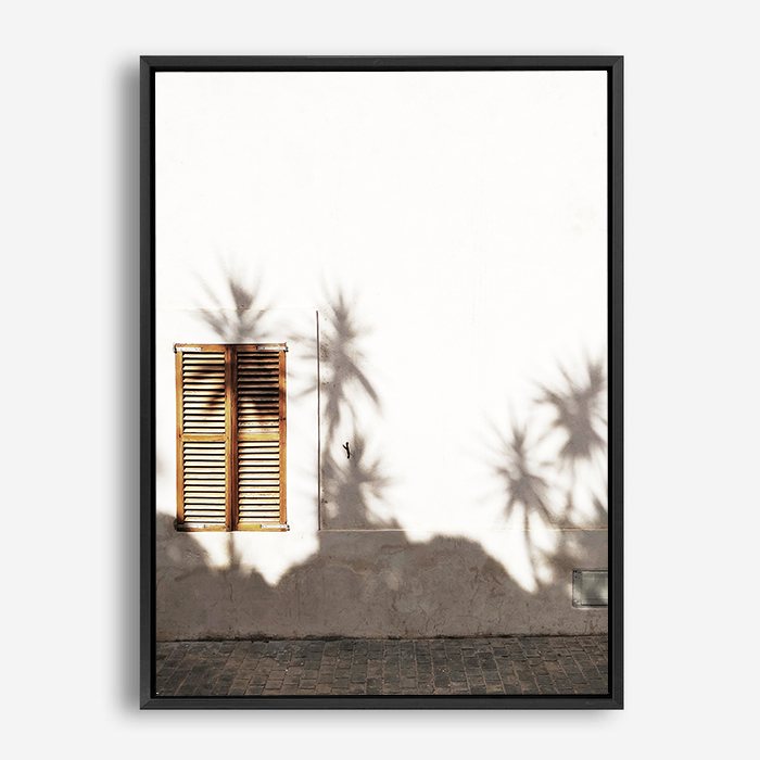 Palm Shadow | Canvas Print