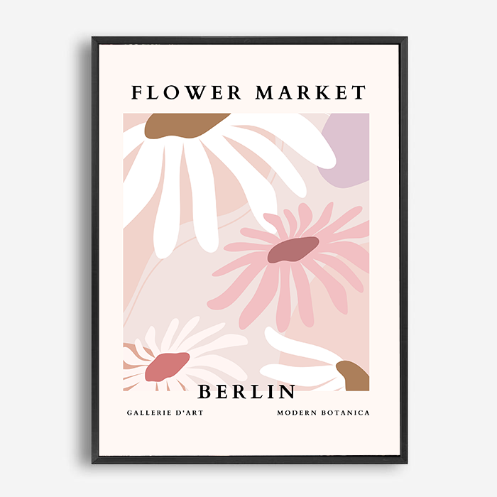 Flower Market | Berlin | Canvas Print