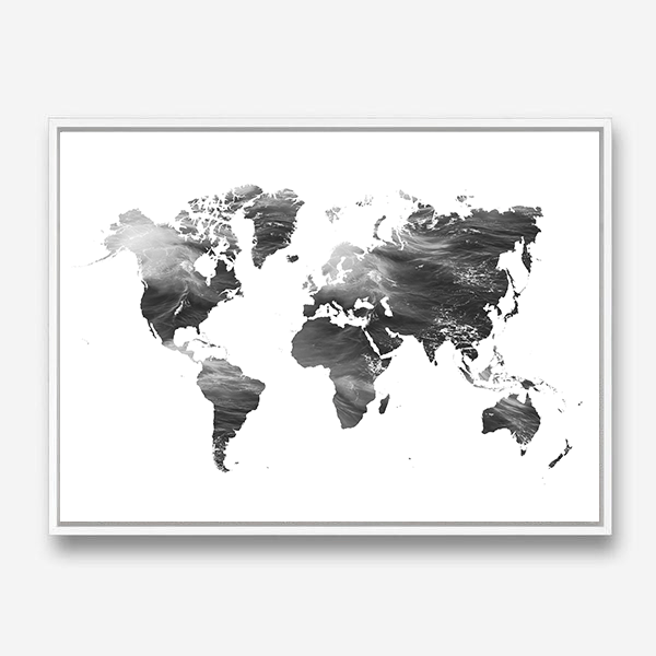 Map Of The World | Canvas Print