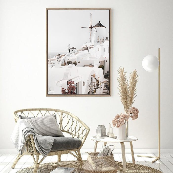 Aiken | Santorini | Canvas Print