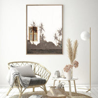 Palm Shadow | Canvas Print