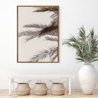 Palm Shadow II | Canvas Print
