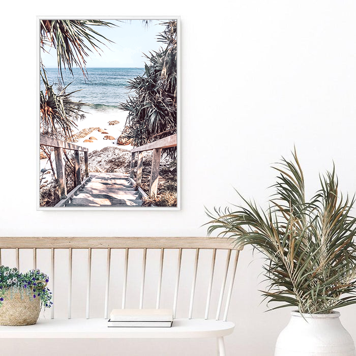 Wategos Beach | Canvas Print