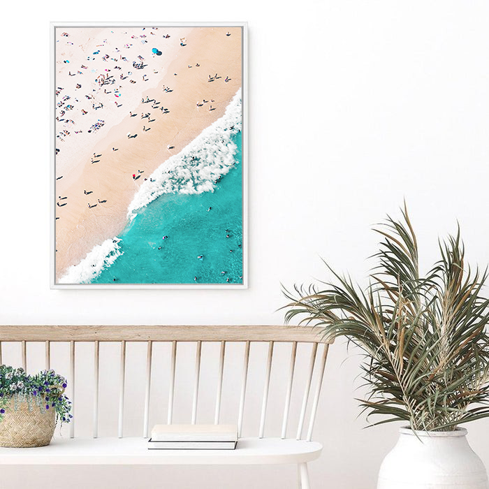 Beach People | Canvas Print