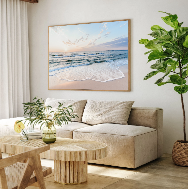 Sunkissed Sand | Canvas Print