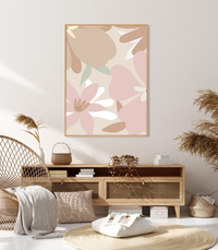 Nude Wildflowers | Canvas Print