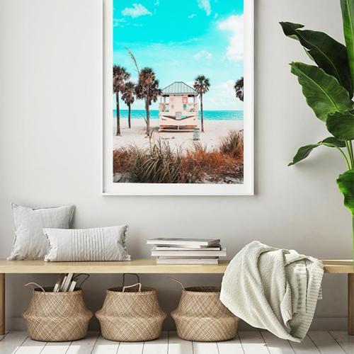 Beach Hut | Art Print