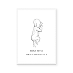 Custom Birth Print | Art Print