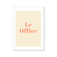 Le Office | Art Print