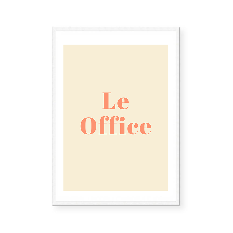 Le Office | Art Print