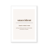 Snaccident | Art Print