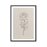 Dama | Line Art |  Art Print