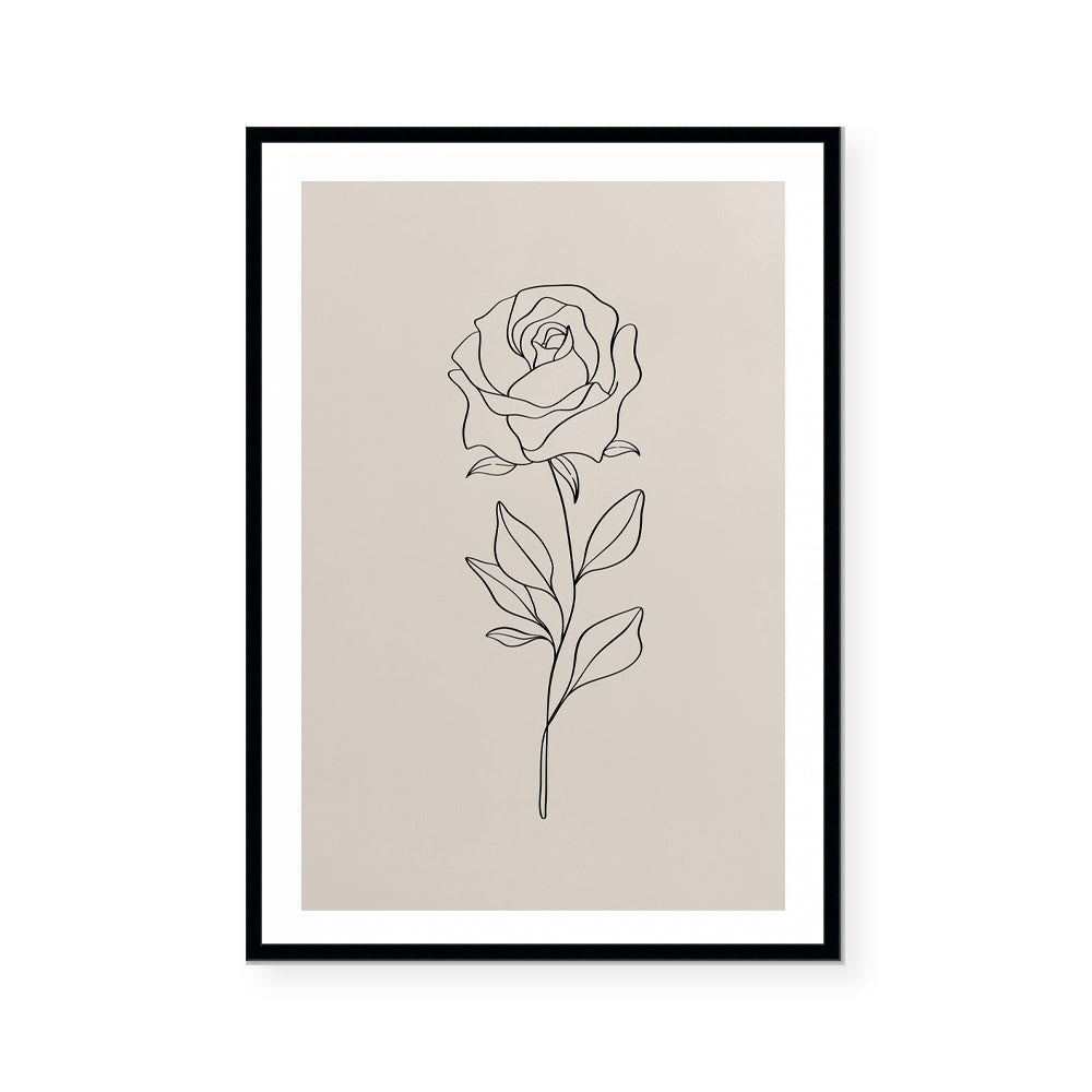 Dama | Line Art |  Art Print