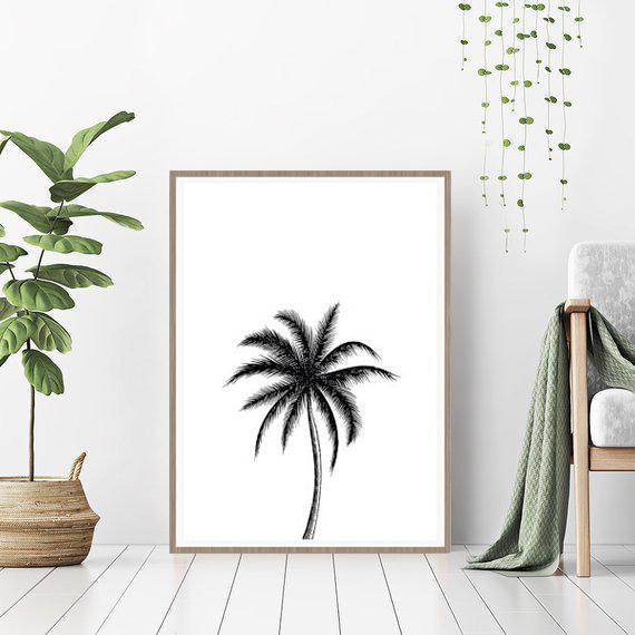 Black Palm | Art Print
