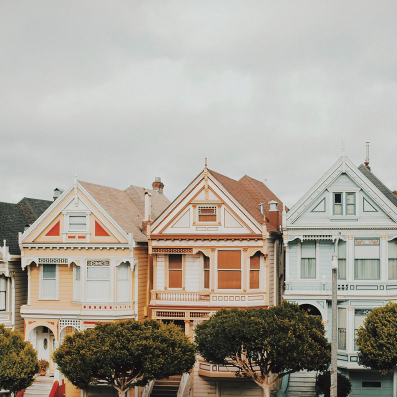 Painted Ladies - San Francisco | Art Print