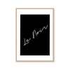 Le Noir | Art Print