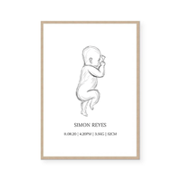 Custom Birth Print | Art Print
