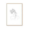 Vasha | Line Art | Art Print