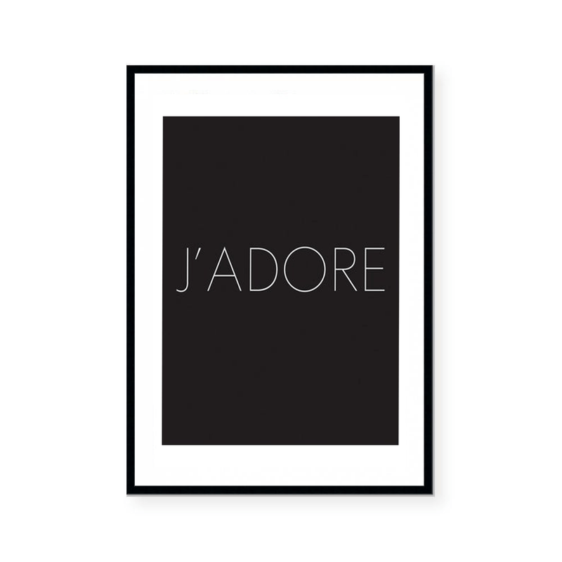 J'Adore | Art Print