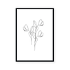 Tulips | Line Art | Art Print