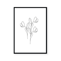 Tulips | Line Art | Art Print