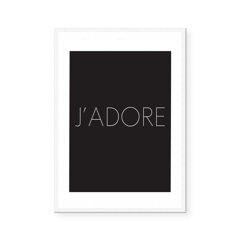 J'Adore | Art Print