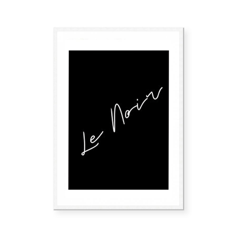 Le Noir | Art Print