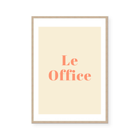 Le Office | Art Print